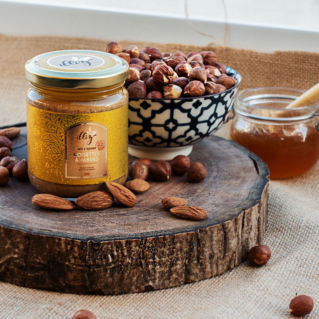 tartinade noisettes & amandes – pot 200g tartinade noisettes & amandes – pot 200g