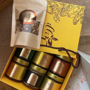 Accueil coffret 6 pots – 6 × 130g