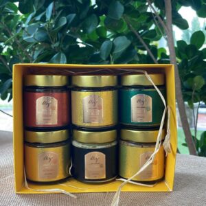 coffret 6 pots – 6 × 130g