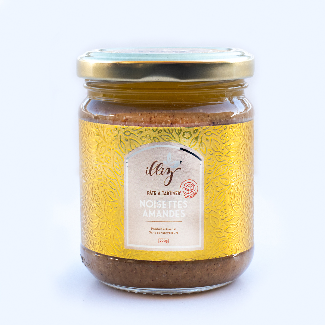 tartinade noisettes & amandes – pot 200g tartinade noisettes & amandes – pot 200g